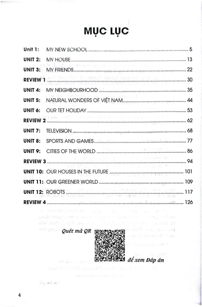 BÀI TẬP TIẾNG ANH LỚP 6 - ENGLISH EXERCISES 6 (Dùng kèm SGK Tiếng Anh 6 Global Success)